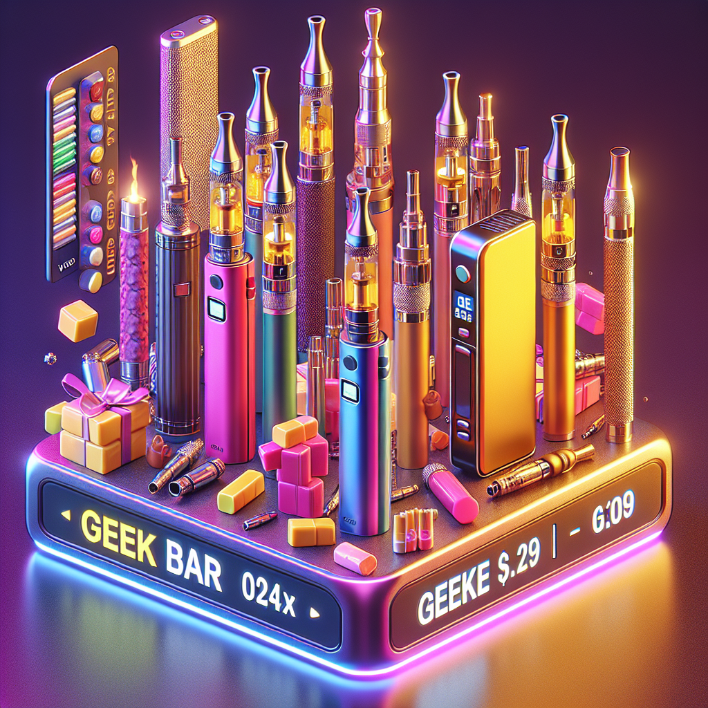 Geek Bar Vape Pen Accessories 